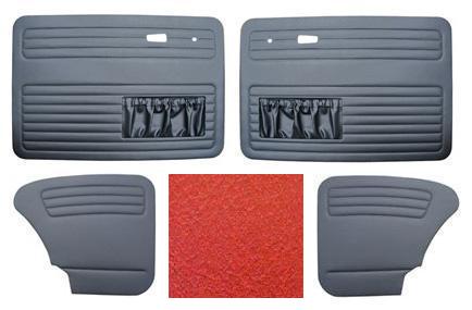 Interieurpanelen rood 8.67-